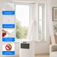 🪟 Universal AC Window Seal Kit with 2 Zipper Doors
