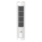 Oplaadbare verticale en horizontale luchtcirculatieventilato