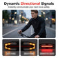 Achterlicht voor de fiets met clax