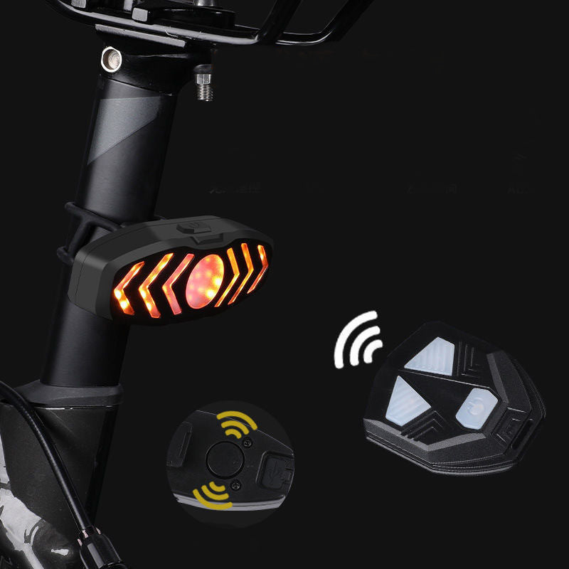 Achterlicht voor de fiets met clax