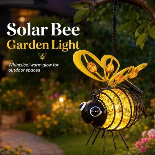 🐝 Hangende bijenlamp op zonne-energie voor buiten – Het perfecte cadeau voor moeders die van planten houden, of eigenlijk voor iedereen die je een glimlach bezorgt❤️