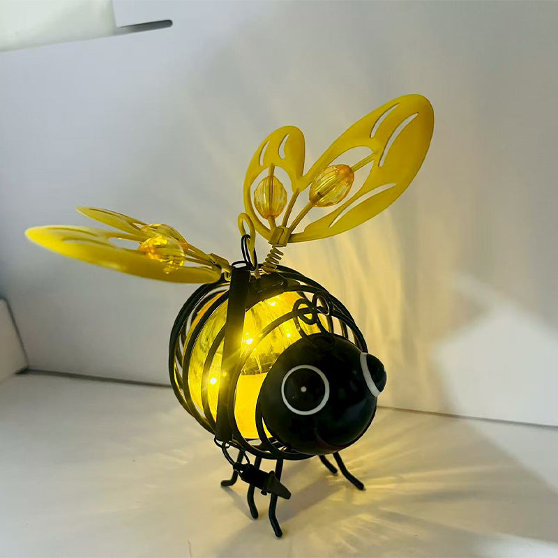 🐝 Hangende bijenlamp op zonne-energie voor buiten – Het perfecte cadeau voor moeders die van planten houden, of eigenlijk voor iedereen die je een glimlach bezorgt❤️