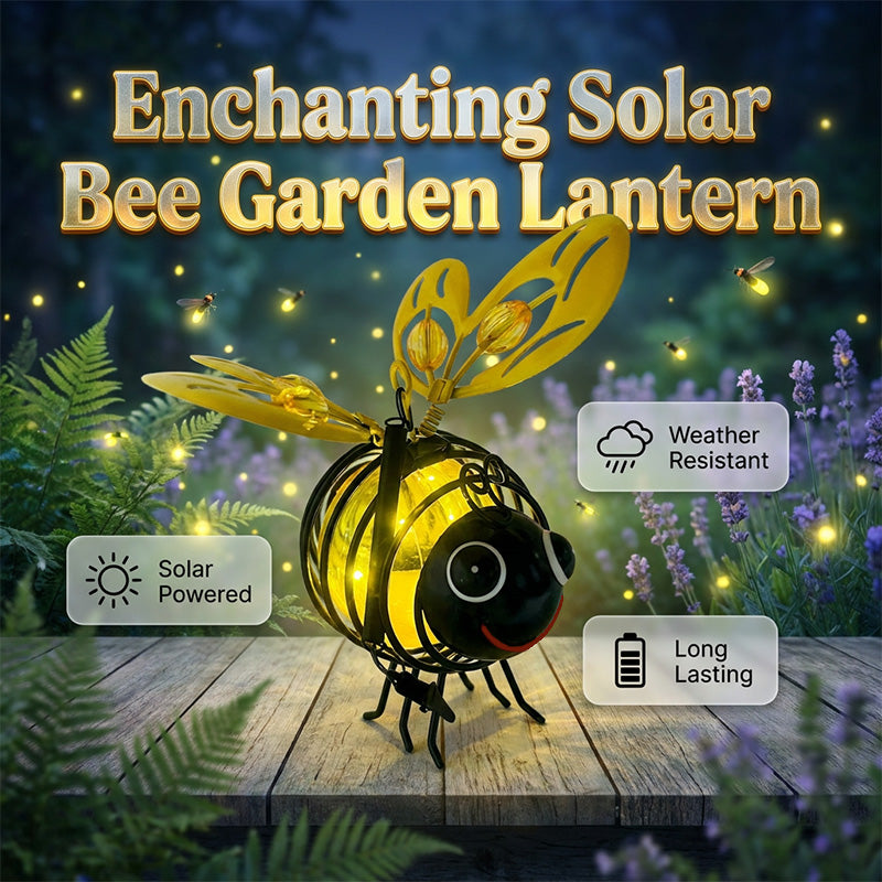🐝 Hangende bijenlamp op zonne-energie voor buiten – Het perfecte cadeau voor moeders die van planten houden, of eigenlijk voor iedereen die je een glimlach bezorgt❤️