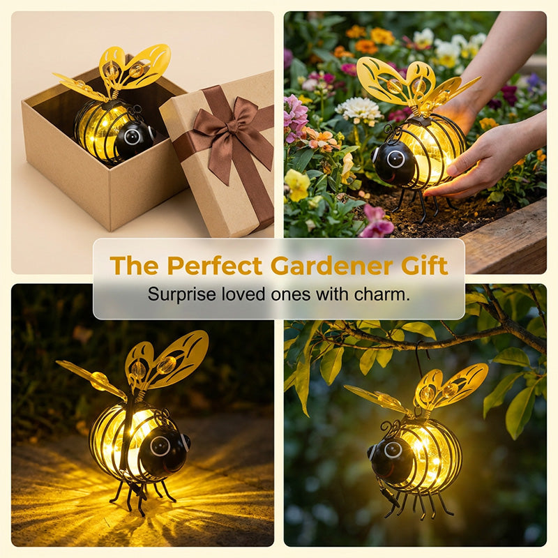 🐝 Hangende bijenlamp op zonne-energie voor buiten – Het perfecte cadeau voor moeders die van planten houden, of eigenlijk voor iedereen die je een glimlach bezorgt❤️
