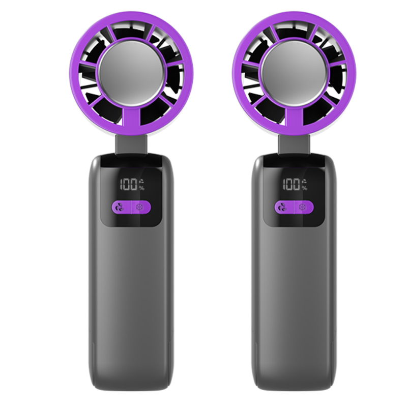 🌀💨 BLIKSEMAANBIEDING: 50% KORTING! Draagbare 3-in-1-ventilator – halfgeleiderkoeling, 100 snelheden, 12 uur batterijduur, compact, 4 kleuren, perfect voor kamperen en reizen 🔋