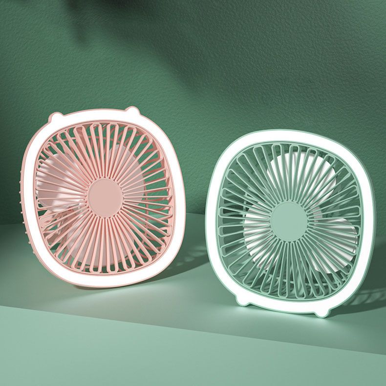 2-in-1 Ventilator en Lamp met 180° Verstelling