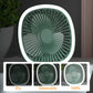 2-in-1 Ventilator en Lamp met 180° Verstelling