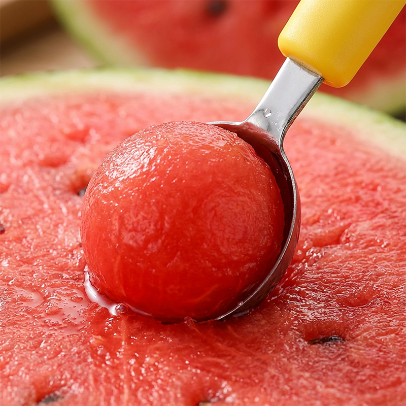 Multi-Functionele Fruitlepel & Meloenbolletjesset