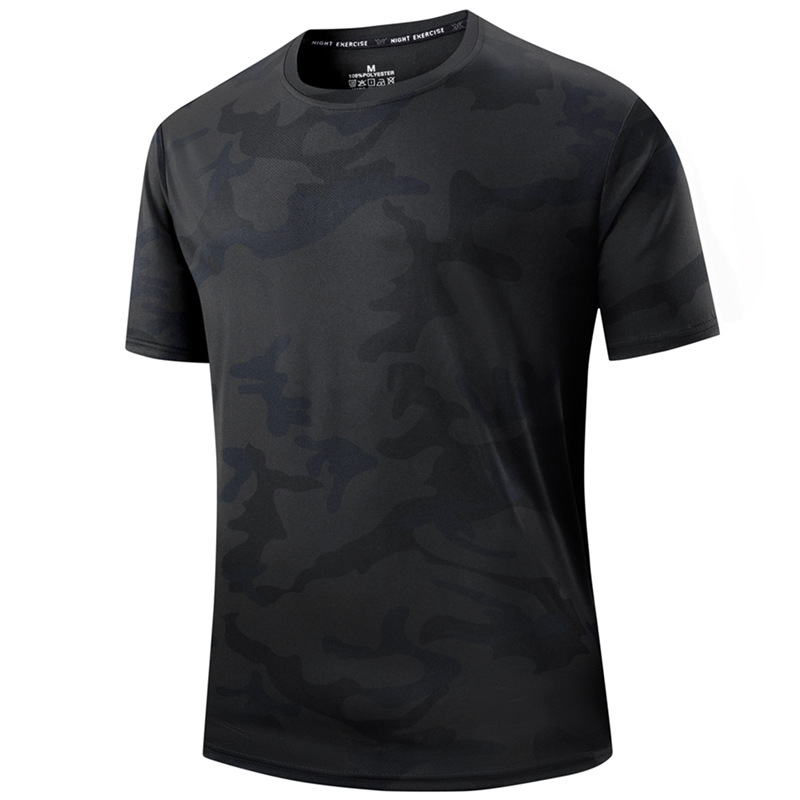 🔥 Laatste dag! 50% korting op heren Quick Dry Camouflage sport-T-shirt 🌿 Ademend en licht, ideaal voor fitness, outdooractiviteiten en dagelijks gebruik