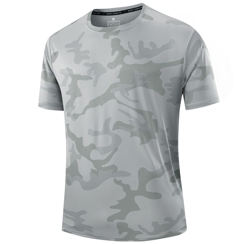 🔥 Laatste dag! 50% korting op heren Quick Dry Camouflage sport-T-shirt 🌿 Ademend en licht, ideaal voor fitness, outdooractiviteiten en dagelijks gebruik