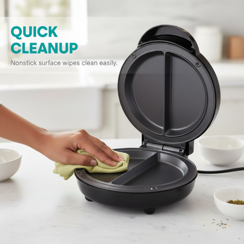 🍳 50% korting! Elektrische ontbijtplaat – antiaanbaklaag en gelijkmatige verhitting, perfect voor pannenkoeken en eieren.