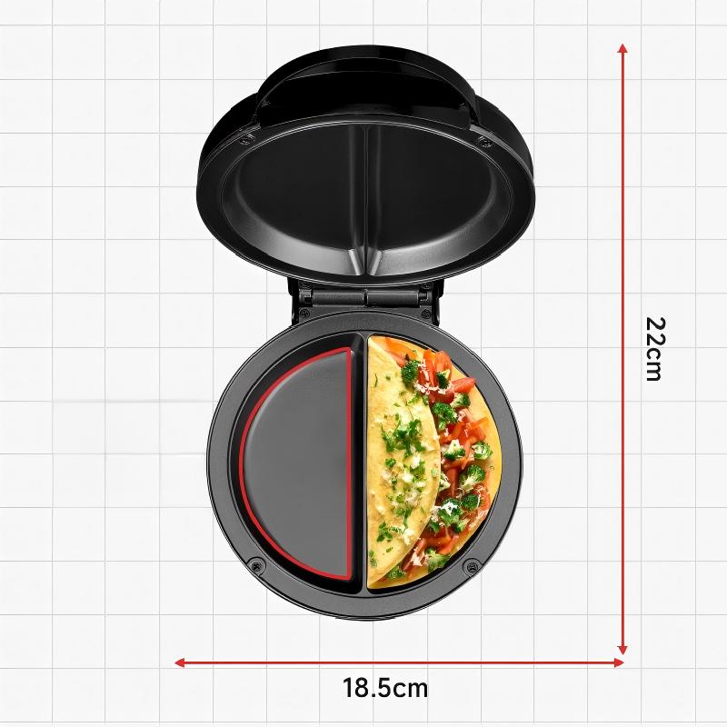 🍳 50% korting! Elektrische ontbijtplaat – antiaanbaklaag en gelijkmatige verhitting, perfect voor pannenkoeken en eieren.