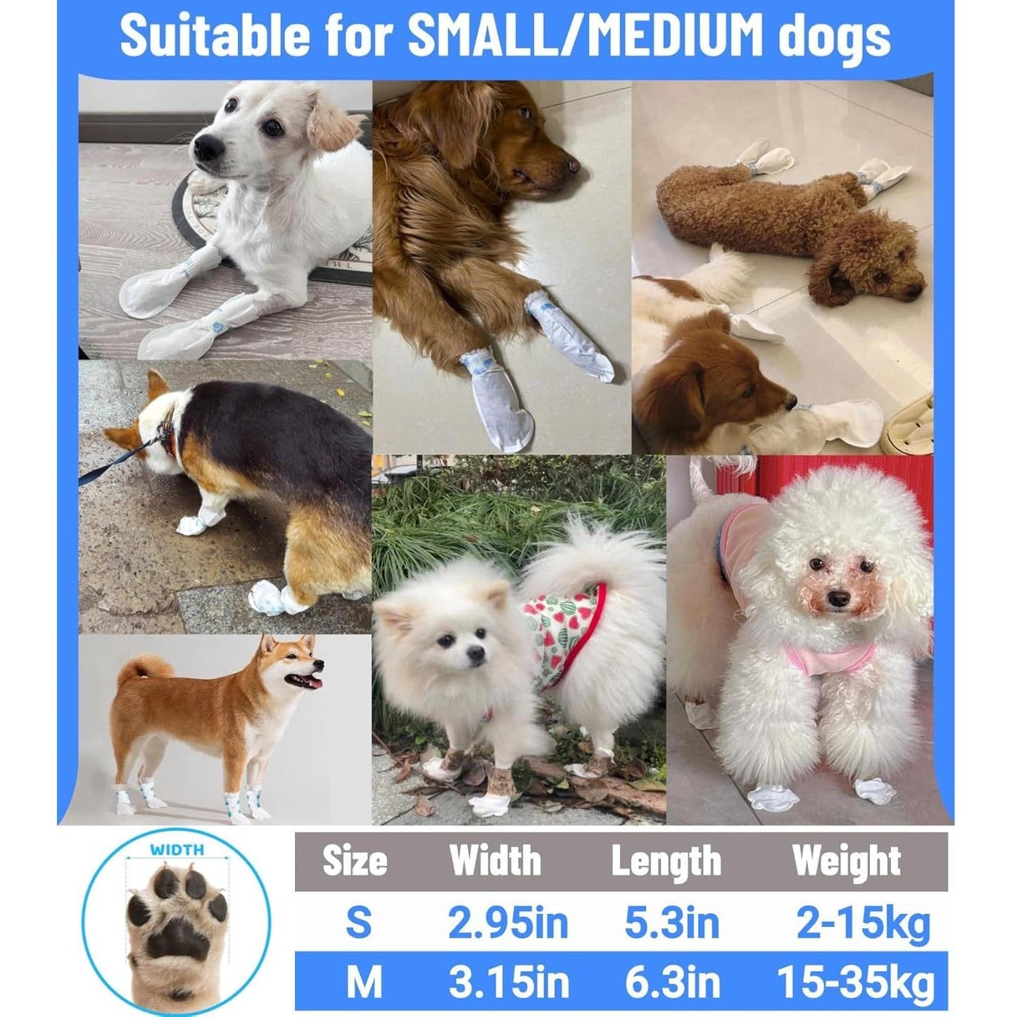 2 stuks waterafstotende pootbeschermers voor huisdieren – Bestseller 2025 🐾