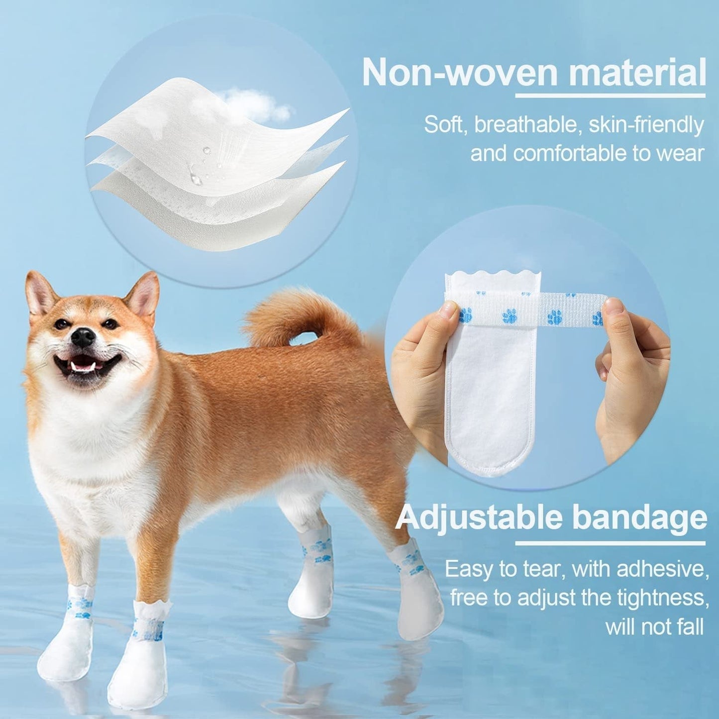2 stuks waterafstotende pootbeschermers voor huisdieren – Bestseller 2025 🐾