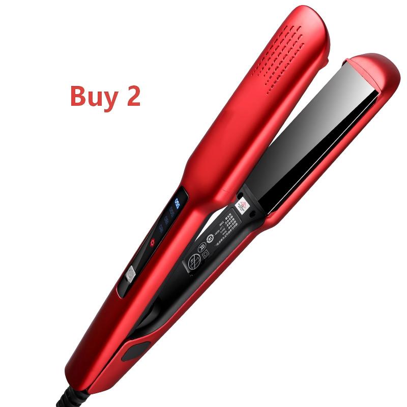2-in-1 Haarstraightener en Krultang met Negatieve Ionische Verzorging