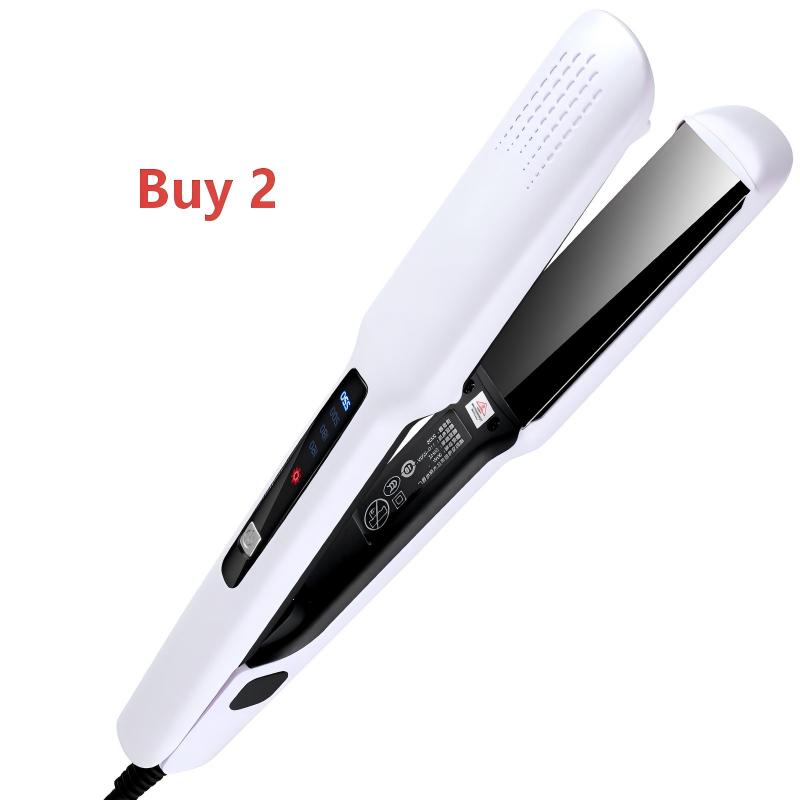 2-in-1 Haarstraightener en Krultang met Negatieve Ionische Verzorging