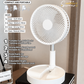 🌬️❄️Draagbare multifunctionele telescopische vloerventilator – Blijf overal koel✨