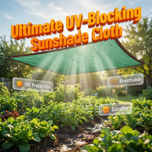 ☀️ UV-bestendige zonwerende stof 🌱 Voor planten in de buitenlucht & afdekking