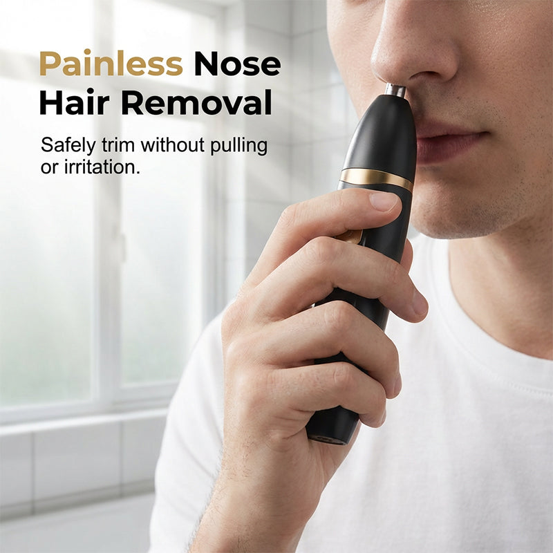 ⚡️3-in-1 Elektrische Trimmer & Scheerapparaat voor Mannen en Vrouwen - Lichaam, Neus & Haar - met LED Display
