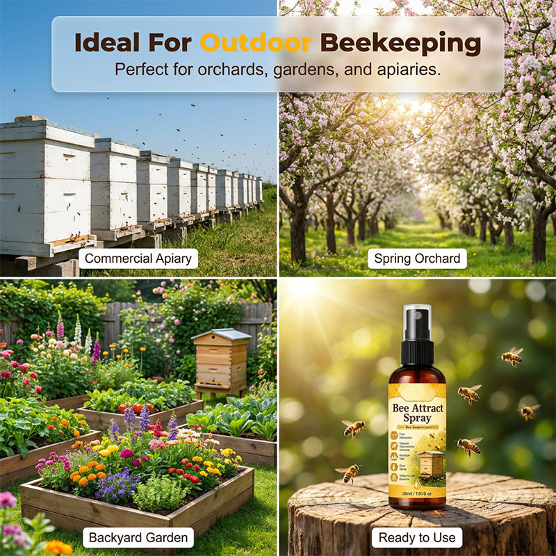🐝 Natuurlijke bijenlokspray voor buiten