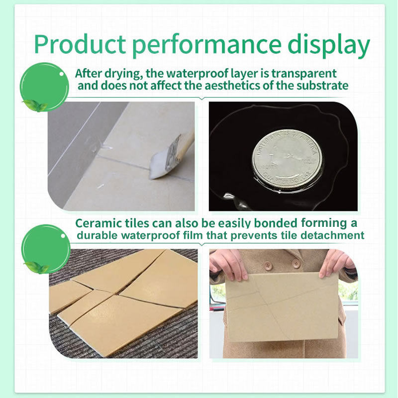 💧 Invisible waterproof sealant – stopt lekkages direct, droogt helder op en blijft onzichtbaar op elke ondergrond.