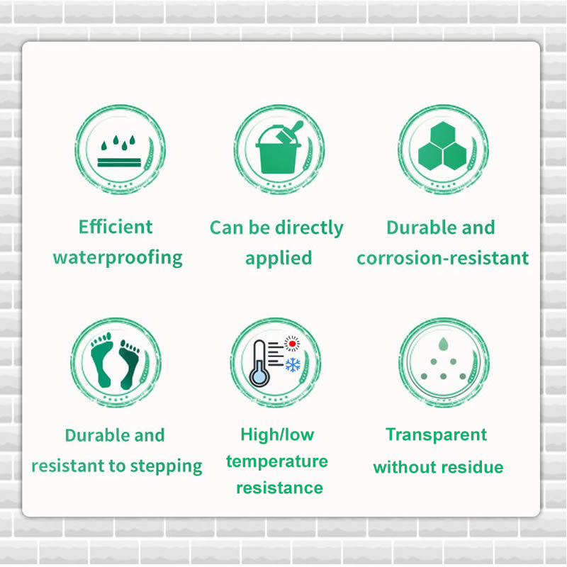 💧 Invisible waterproof sealant – stopt lekkages direct, droogt helder op en blijft onzichtbaar op elke ondergrond.