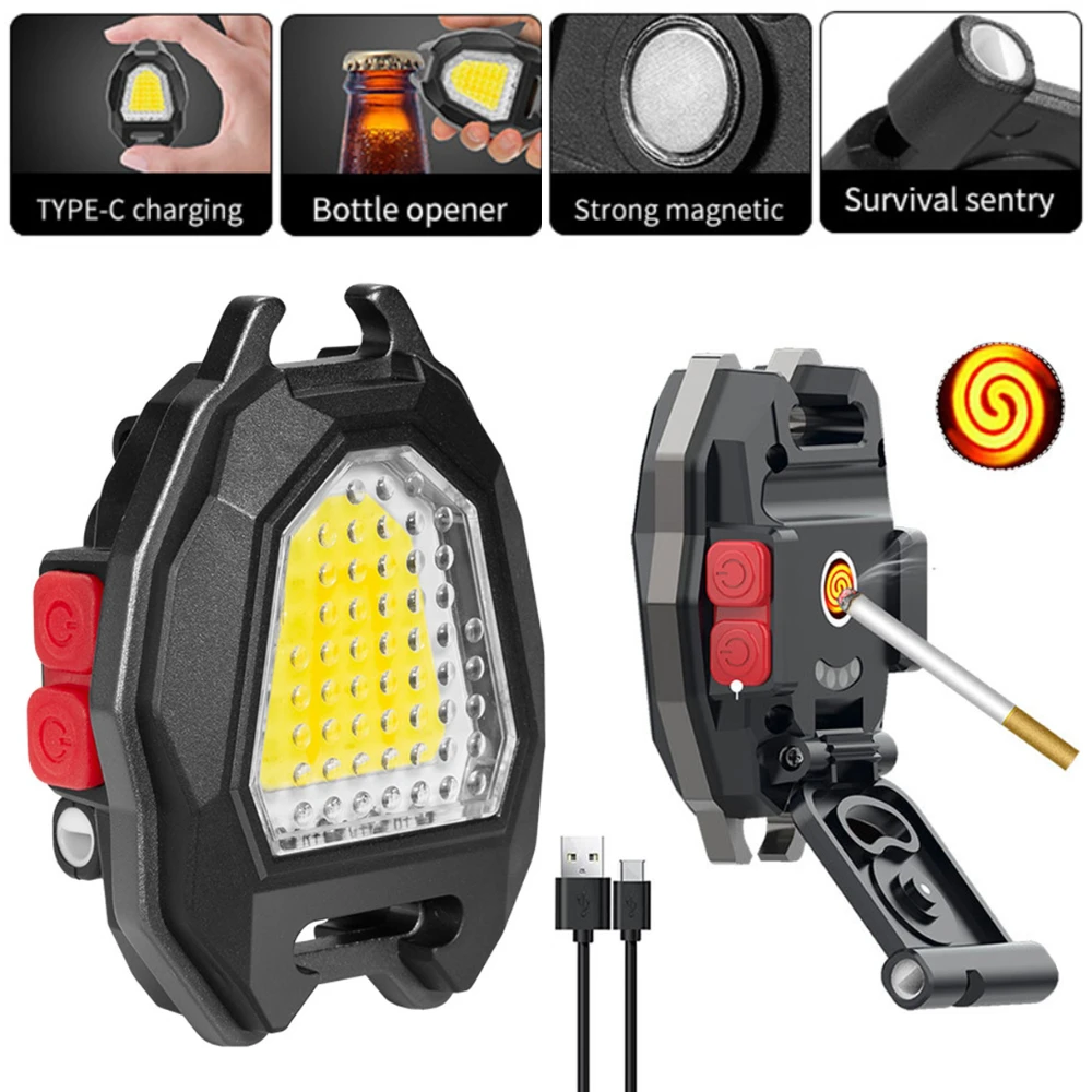 8 in 1 multifunctionele draagbare noodverlichting