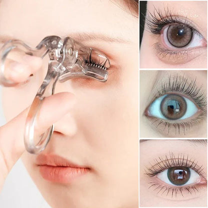 Ergonomische wimperkruller met brede hoek – Natuurlijk en langduri