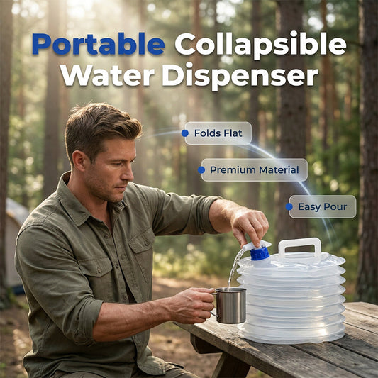 💦 Opvouwbare watercontainer met kraan