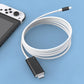 📱 Switch-scherm te klein? 🎮 Sluit hem aan op de TV met deze USB-C naar HDMI kabel – speel op GROOT scherm! 🖥️✨