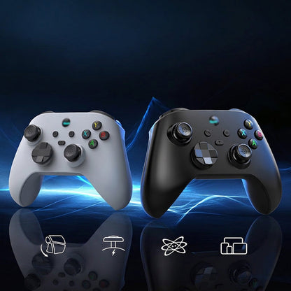 💥【LIMITED TIME 50% OFF】🔥 Multiplatform Bluetooth Controller | PC/Switch/Android/iOS | Ergonomisch Ontwerp | 400mAh Batterij | Zwart/Grijs