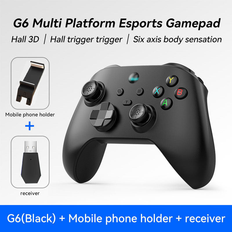 💥【LIMITED TIME 50% OFF】🔥 Multiplatform Bluetooth Controller | PC/Switch/Android/iOS | Ergonomisch Ontwerp | 400mAh Batterij | Zwart/Grijs