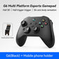 💥【LIMITED TIME 50% OFF】🔥 Multiplatform Bluetooth Controller | PC/Switch/Android/iOS | Ergonomisch Ontwerp | 400mAh Batterij | Zwart/Grijs