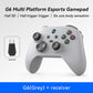 💥【LIMITED TIME 50% OFF】🔥 Multiplatform Bluetooth Controller | PC/Switch/Android/iOS | Ergonomisch Ontwerp | 400mAh Batterij | Zwart/Grijs