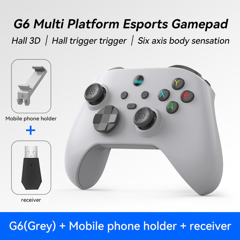 💥【LIMITED TIME 50% OFF】🔥 Multiplatform Bluetooth Controller | PC/Switch/Android/iOS | Ergonomisch Ontwerp | 400mAh Batterij | Zwart/Grijs