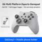 💥【LIMITED TIME 50% OFF】🔥 Multiplatform Bluetooth Controller | PC/Switch/Android/iOS | Ergonomisch Ontwerp | 400mAh Batterij | Zwart/Grijs