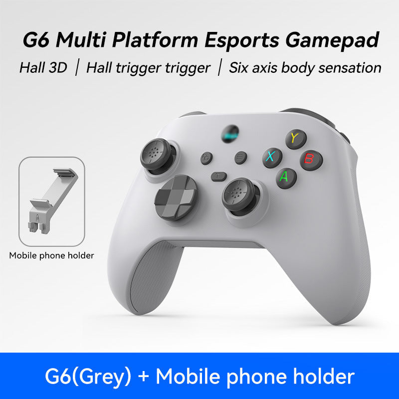 💥【LIMITED TIME 50% OFF】🔥 Multiplatform Bluetooth Controller | PC/Switch/Android/iOS | Ergonomisch Ontwerp | 400mAh Batterij | Zwart/Grijs