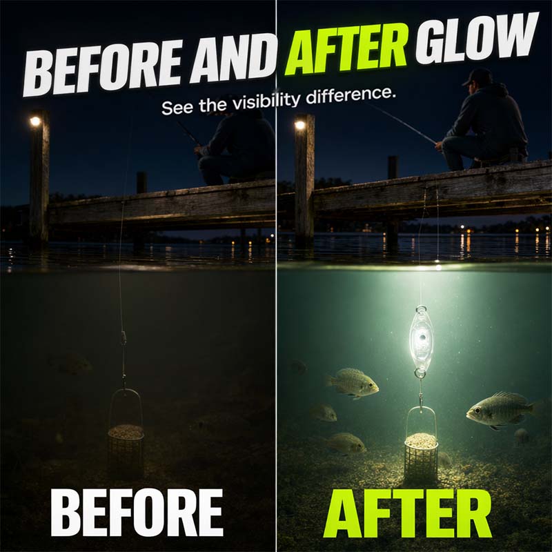 🔥50% tijdelijke korting 🎣Ultraheldere visvallamp🌊Je onmisbare visuitrusting