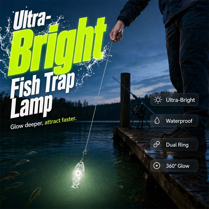 🔥50% tijdelijke korting 🎣Ultraheldere visvallamp🌊Je onmisbare visuitrusting