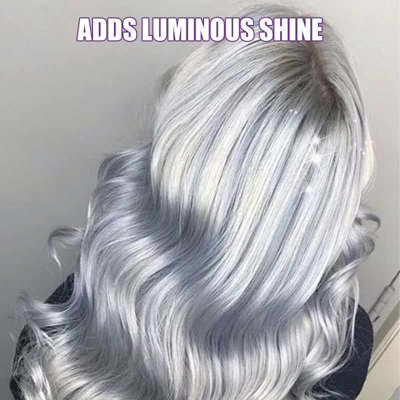 👱‍♀️💜 50% KORTING! Stop met het zien van oranje vlekken in je dure blonde coupe! Dit paarse masker neutraliseert ongewenste warme tinten, hydrateert intensief en geeft je haar die koele, salon-frisse glans terug!
