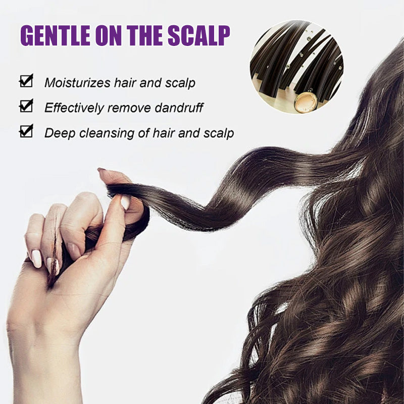 👱‍♀️💜 50% KORTING! Stop met het zien van oranje vlekken in je dure blonde coupe! Dit paarse masker neutraliseert ongewenste warme tinten, hydrateert intensief en geeft je haar die koele, salon-frisse glans terug!