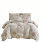 🛏️ 50% korting op elegant duvetovertrek – luxe plooidetails, zacht en ademend, voor een warme hoteluitstraling thuis.