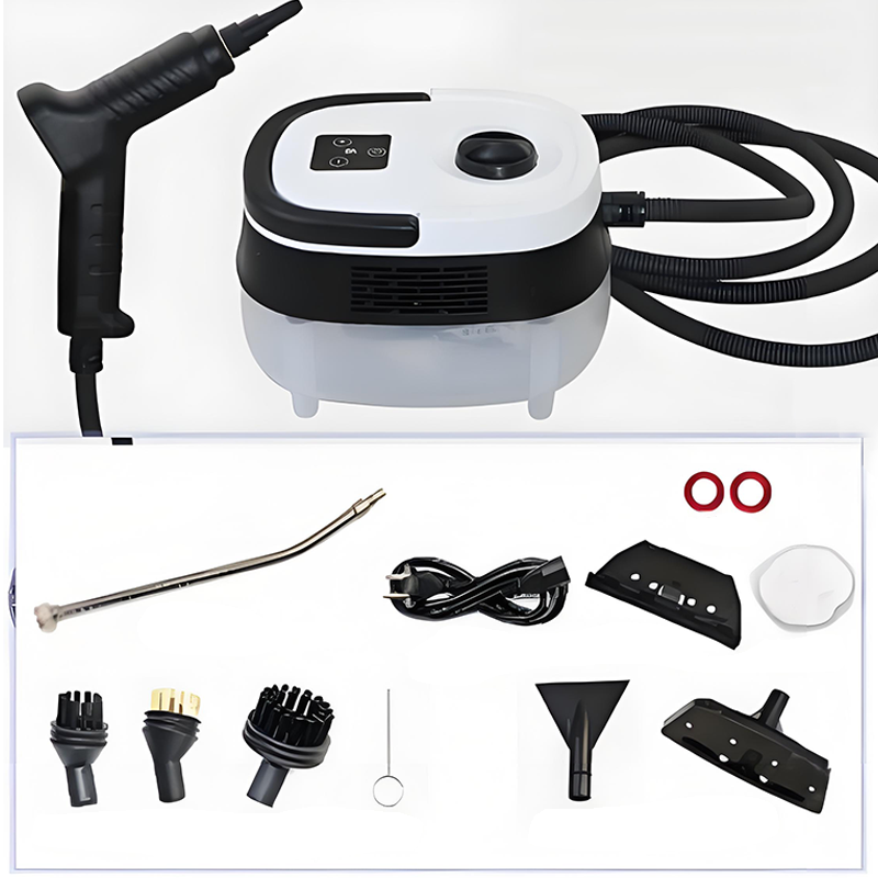 🔥 1200W stoomreiniger met 100°C stoom – snijdt door vet, reinigt voegen en ramen moeiteloos.