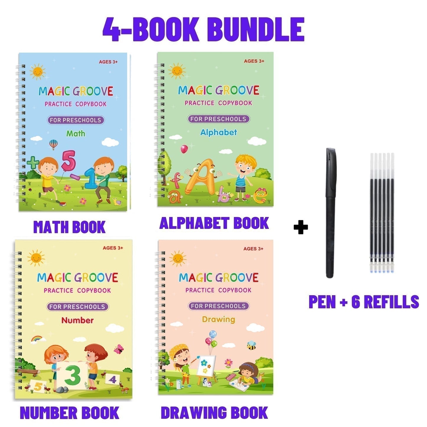 🔥Superaanbieding📓 Magische schrijfboekjes voor kinderen