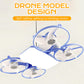 🚁 Drone-model ventilatorlamp met afstandsbediening – 3 snelheden, E27-fitting, koel & functioneel! ✨