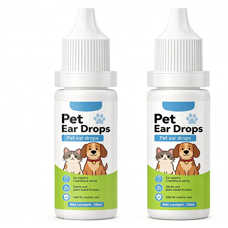 Oorreinigingsdruppels voor honden en katten