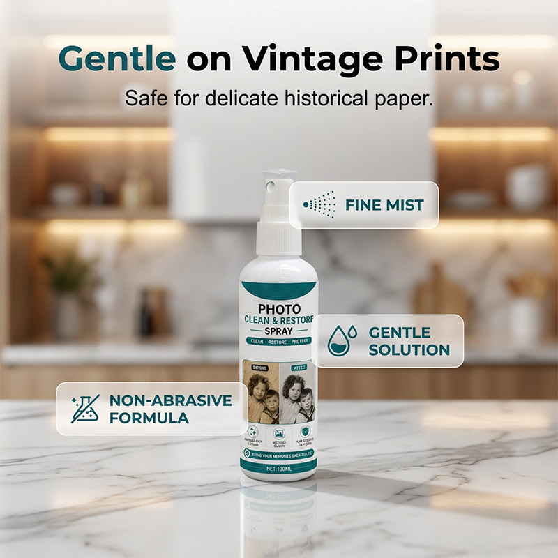 🖼️Desconto de 50% no último dia 🧴 ✨Spray de limpeza e restauração de fotos