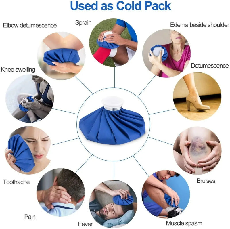 🧊 Herbruikbare ijspack-zak – blijft uren koud, ideaal voor koeling, blessures en lunch. ❄️