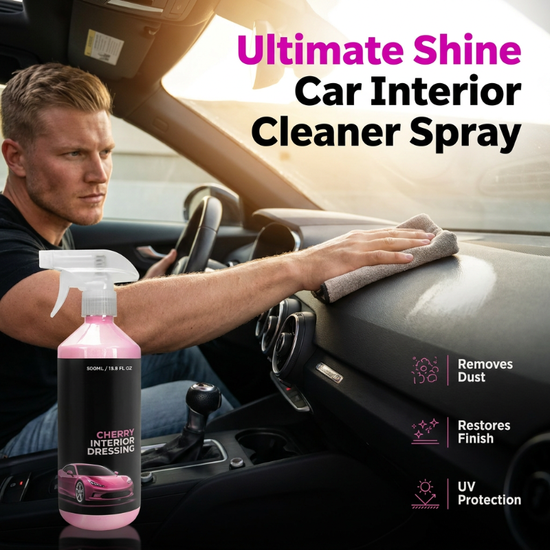 🏆SPECIALE AANBIEDING: 50% KORTING🔥Reinigingsspray voor het interieur van de auto, geschikt voor diverse oppervlakke