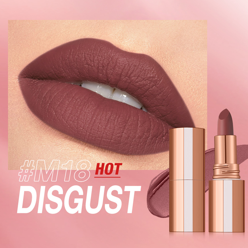 💄 24u matte lippenstift – blijft zitten, voelt licht en droogt niet uit, de hele dag perfect.